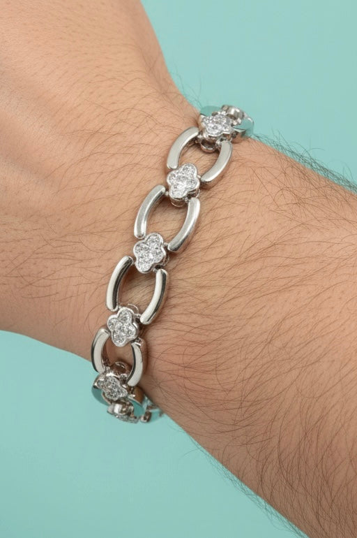 Classic Men’s Bracelet- 925 Sterling Silver