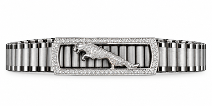 Tivara Signature Panther Rolex Bracelet - Made with 925 Silver