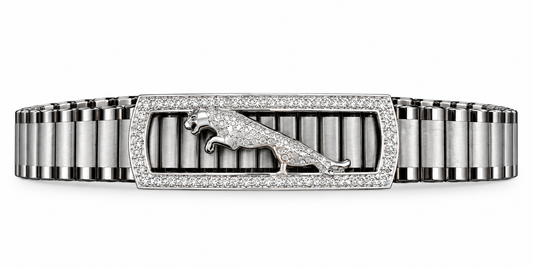 Tivara Signature Panther Rolex Bracelet - Made with 925 Silver