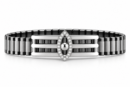 Tivara Imperial Eye Rolex Bracelet - Made with 925 Silver