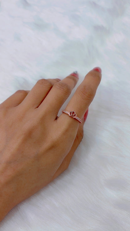 The Royal Majesty Crown Ring - made with 925 Silver