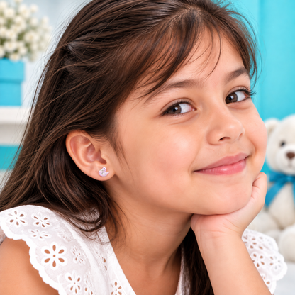 Tivara Little Duck Kids Earrings - Made with 925 Silver