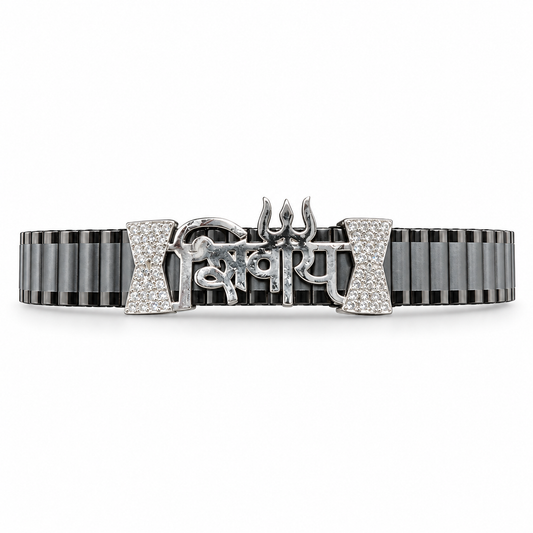 Tivara Mahadev Trishul Rolex Bracelet - Made with 925 Silver