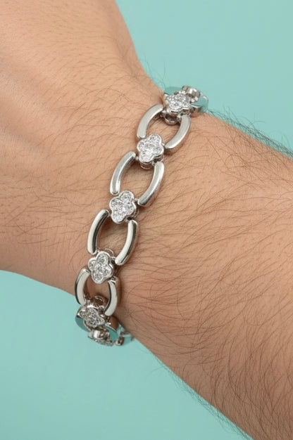 Classic Men’s Bracelet- 925 Sterling Silver