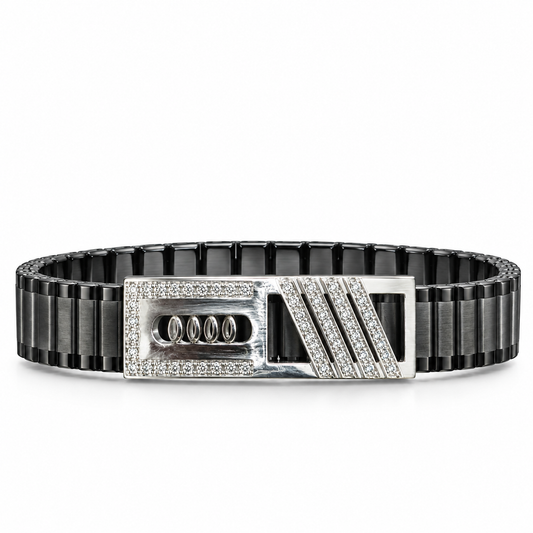 Tivara Divine Script Rolex Bracelet - Made with 925 Silver