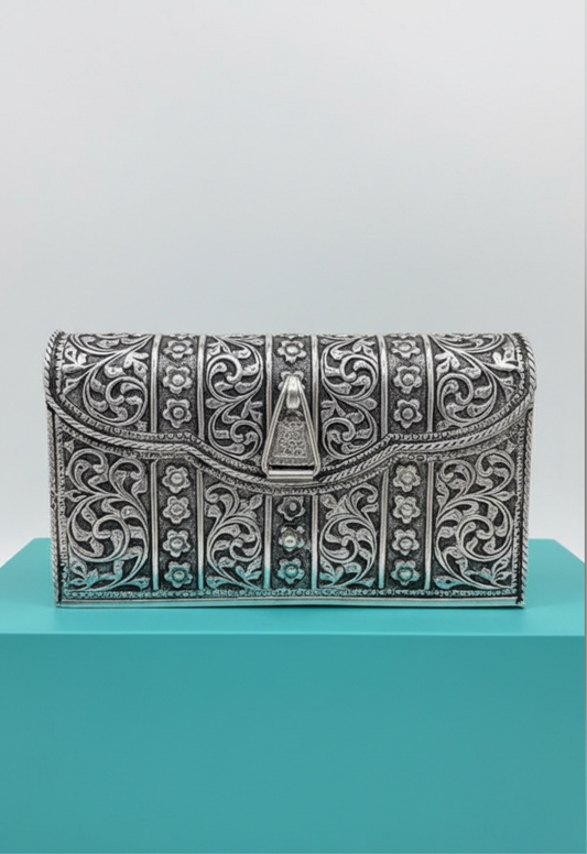 925 Silver Handbag - Handcrafted and Hallmarked