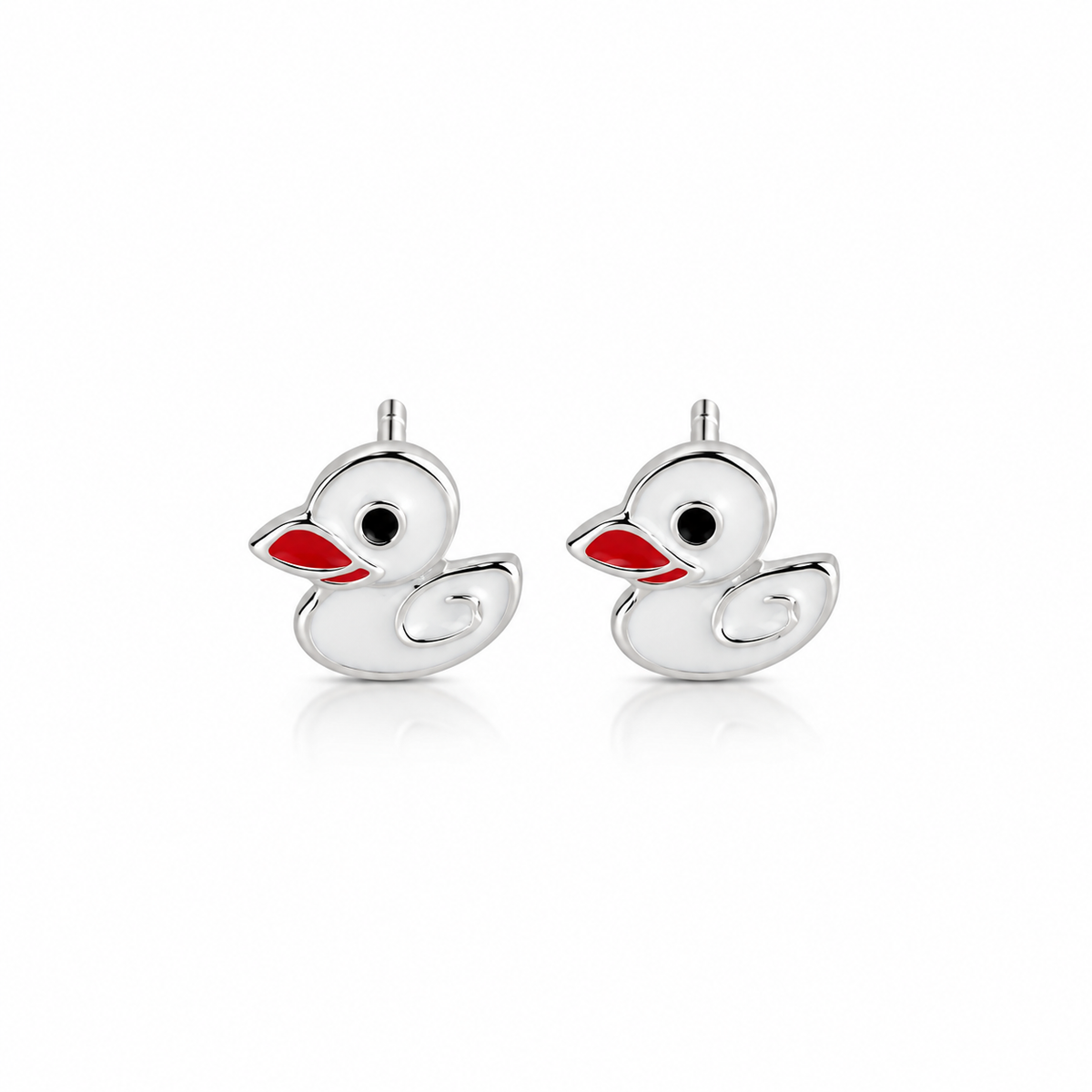 Tivara Little Duck Kids Earrings - Made with 925 Silver