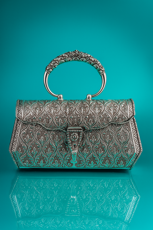 925 Silver Handbag - Handcrafted for brilliance