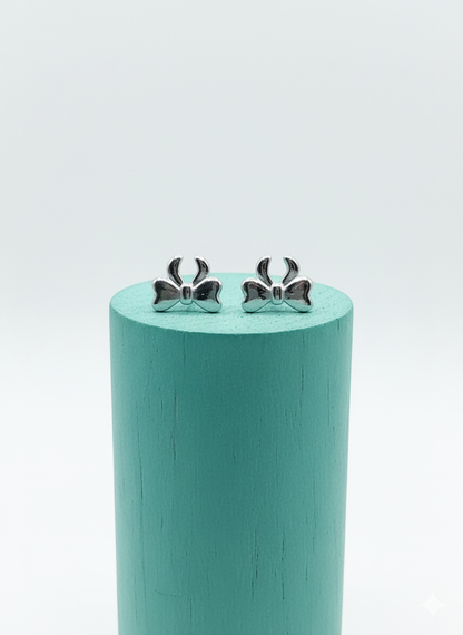 Kids Bow Earrings🎀 - 925 Sterling Silver