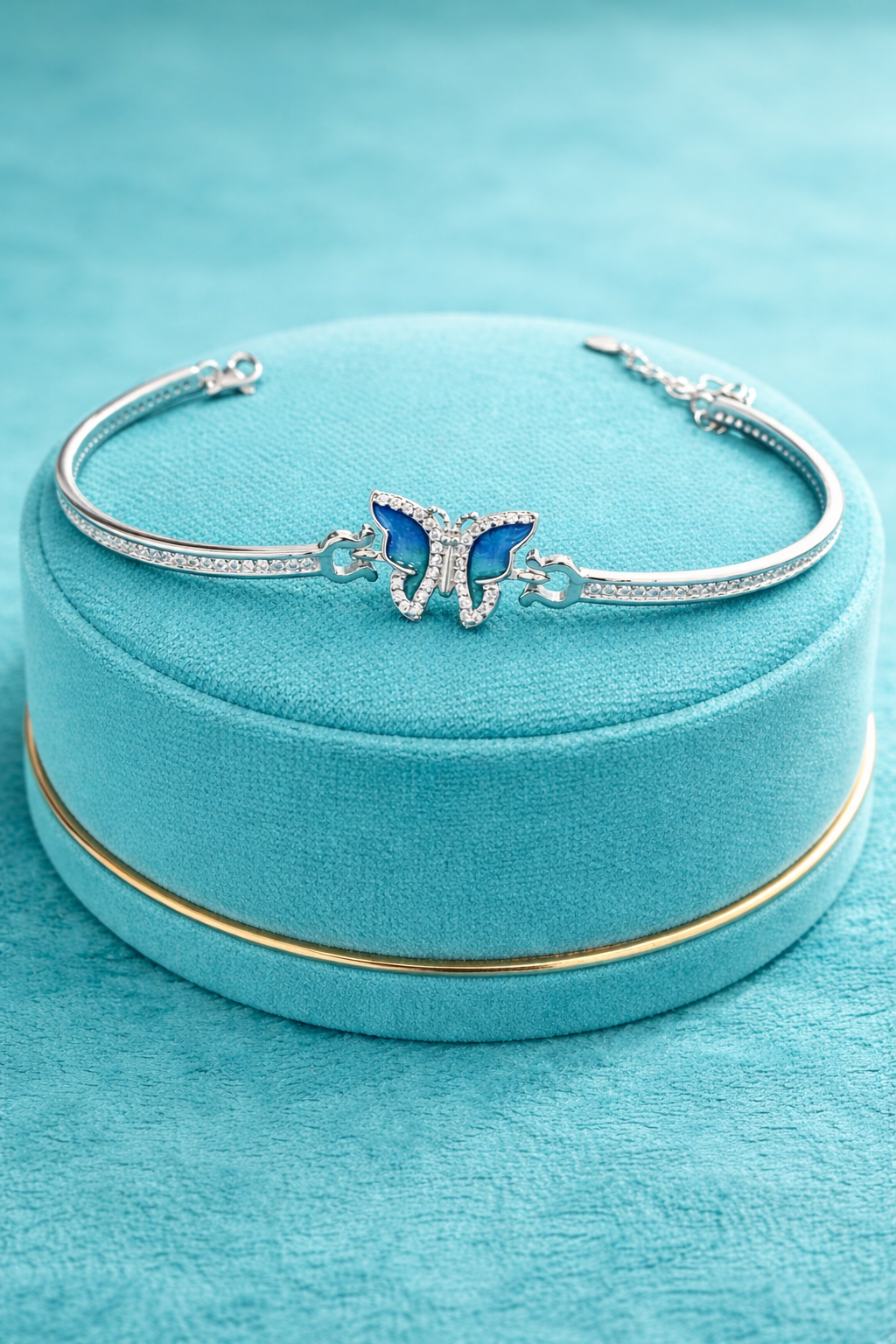 Butterfly Grace Silver Bracelet - made with 925 Silver