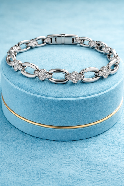 Classic Men’s Bracelet- 925 Sterling Silver