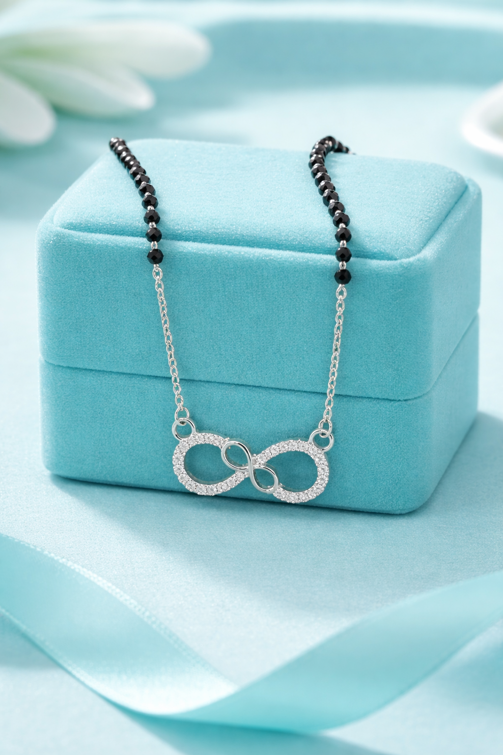 Infinity Mangalsutra- made with 925 Silver