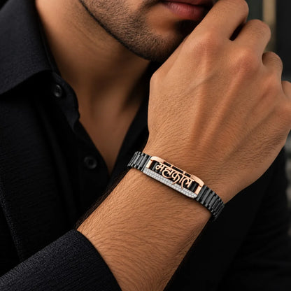 Tivara Prestige CZ Rolex Bracelet - Rose Gold - Made with 925 Silver