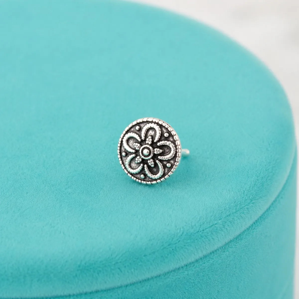 Tivara Bloom Petal Nose Stud - Made with 925 Silver