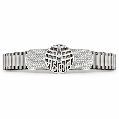 Tivara Mahakaal Silver Rolex Bracelet - Made with 925 Silver