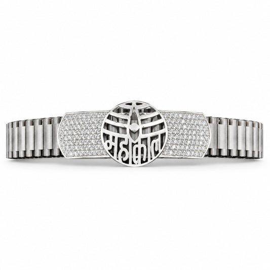 Tivara Mahakaal Silver Rolex Bracelet - Made with 925 Silver
