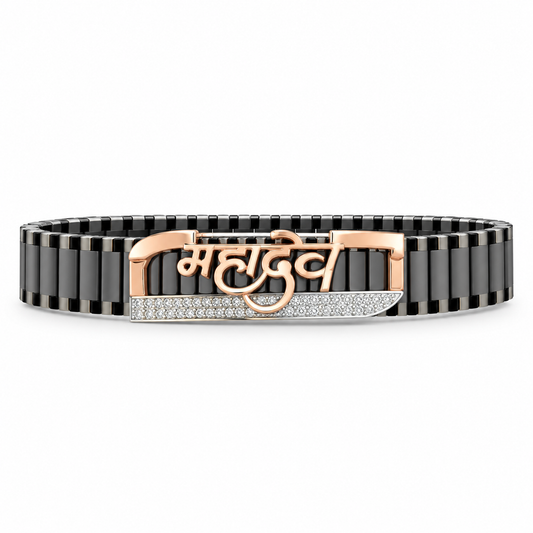 Tivara Vanguard Luxe Rolex Bracelet - Rose Gold - Made with 925 Silver