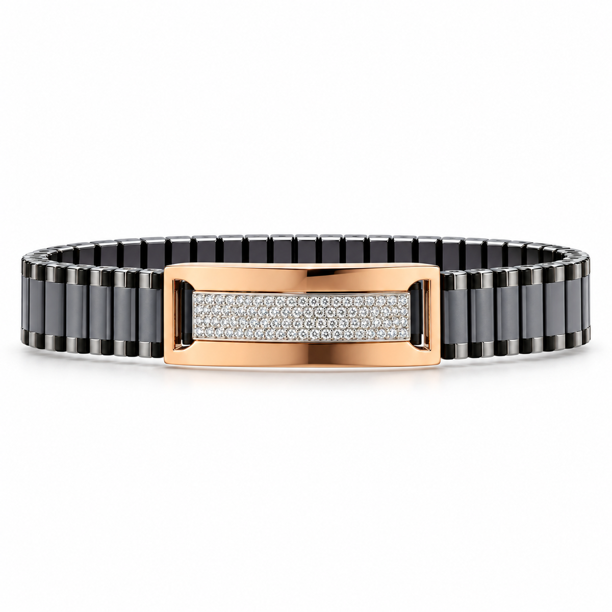 Tivara Predator Elite Rolex Bracelet - Rose Gold - Made with 925 Silver