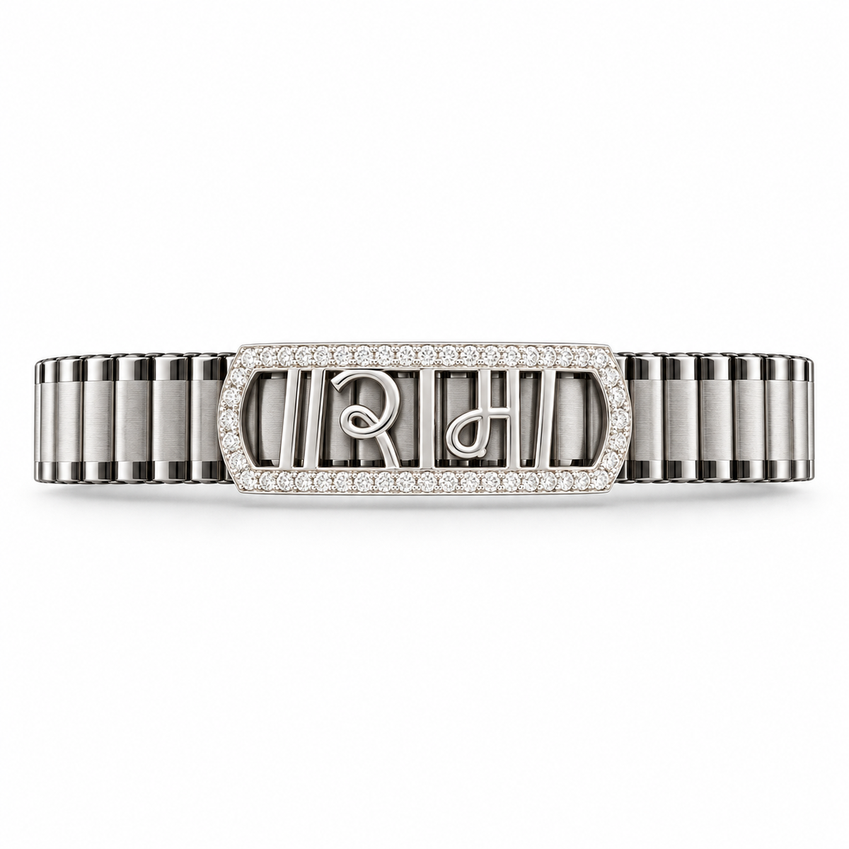 Tivara Regal CZ Rolex Bracelet - Made with 925 Silver