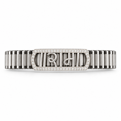 Tivara Regal CZ Rolex Bracelet - Made with 925 Silver