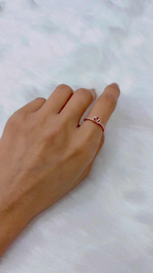 The Royal Majesty Crown Ring - made with 925 Silver